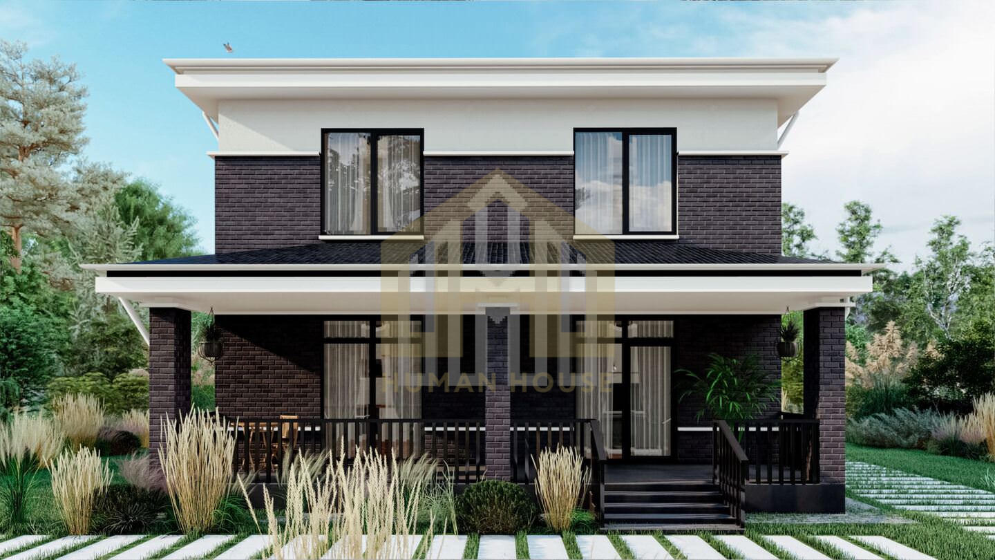 Фасад 5 - Проект дома «Цецилия»
